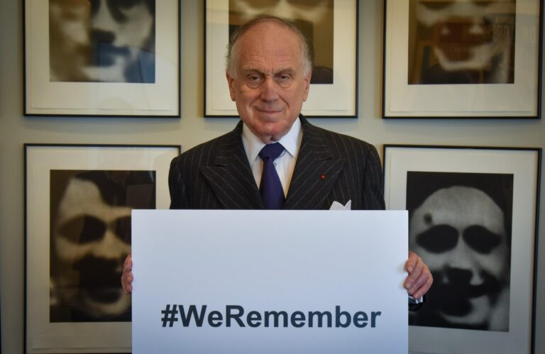 The World Jewish Congress launches its annual #WeRemember campaign