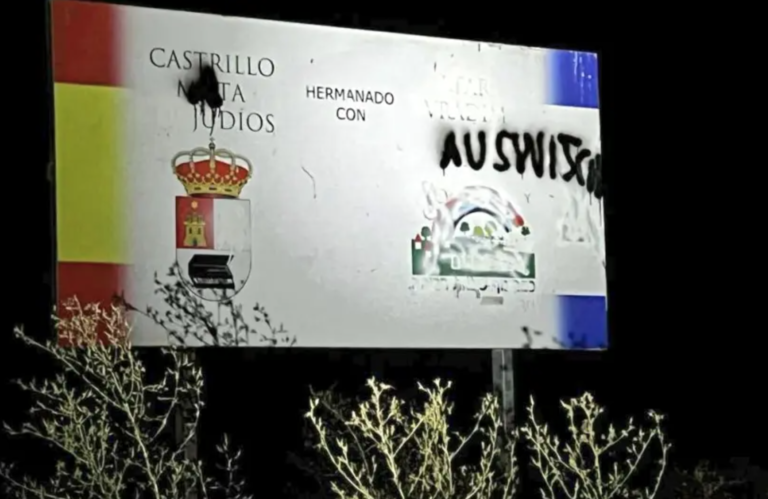 Spanish town vandalized with antisemitic graffiti after Jewish family moves in