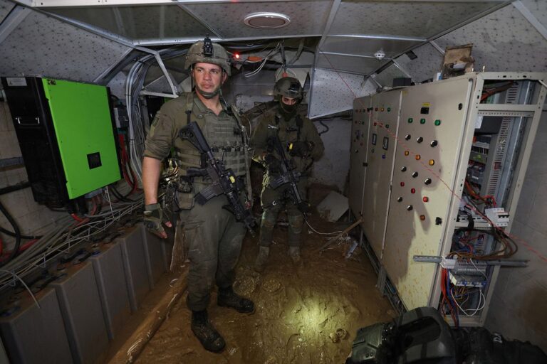 Hamas servers right beneath the UNRWA headquarters in Gaza