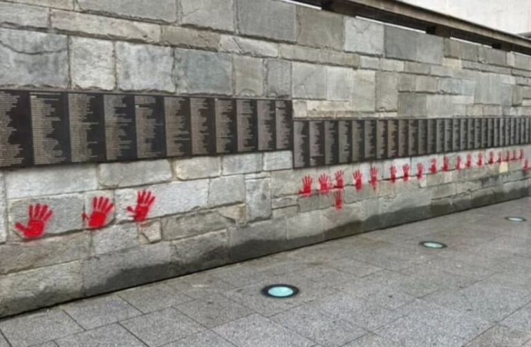 Paris Holocaust memorial vandalized