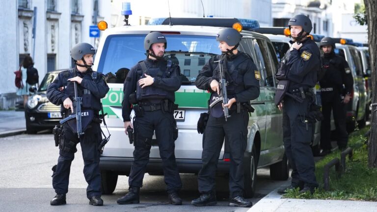 Shooting at the Israeli Consulate in Munich on the anniversary of the 1972 Munich Olympics terror attack