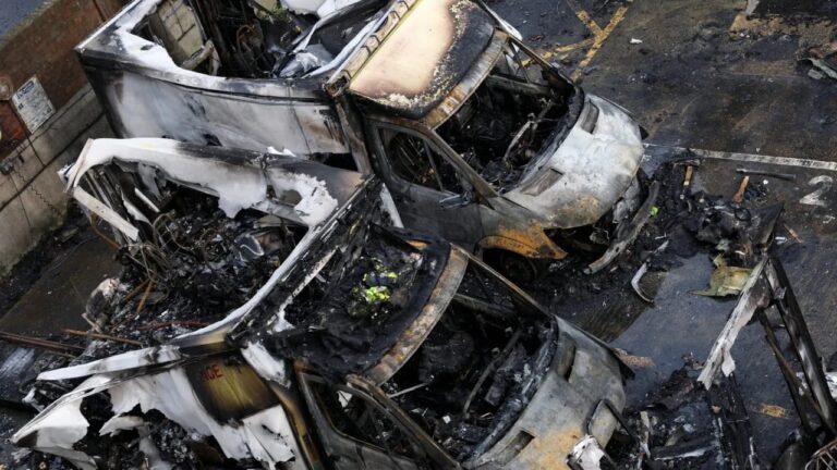 Four Suspects Charged Over Arson Attack on Jewish Ambulances in London