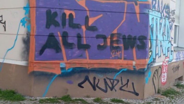 Swastikas and Death Threat Graffiti Target Synagogue and Homes in Germany